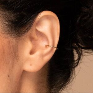 Mejuri 14k Solid Gold Ear Cuff
